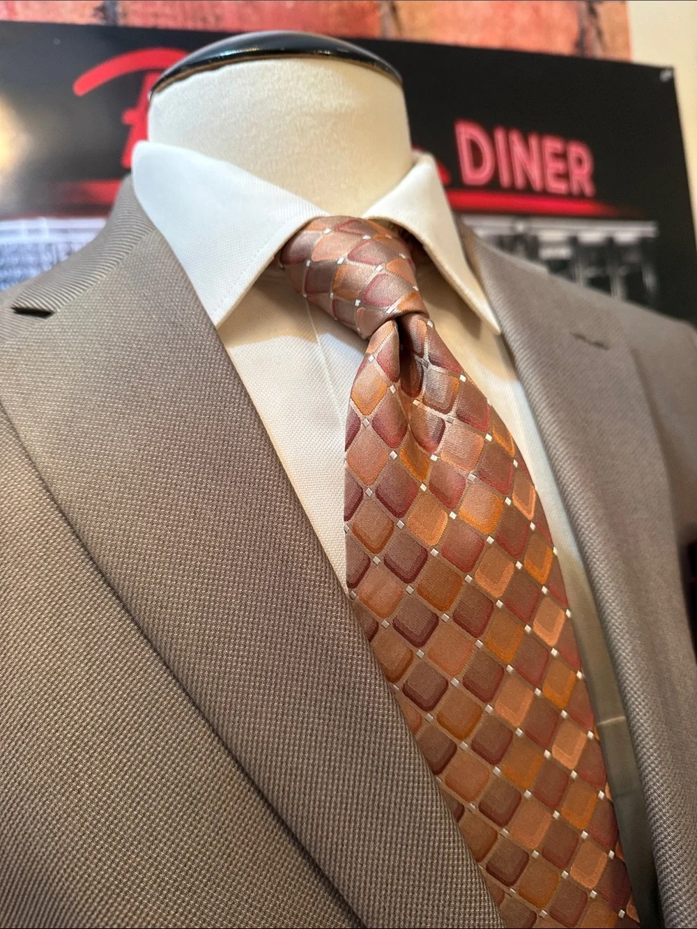 Lauren Ralph Lauren Taupe-Brown Sport Coat Blazer
